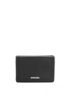 DIESEL SMALL TRI-FOLD WALLET IN LEATHER