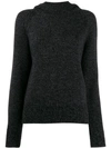 JOSEPH KNITTED HOODED JUMPER