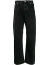 Séfr Straight Cut Jeans In Black