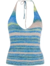 JACQUEMUS LA MAILLE TROPEA KNITTED TOP