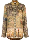 PIERRE-LOUIS MASCIA EMBROIDERED LONG-SLEEVED SHIRT