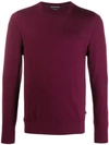 MICHAEL KORS CREW NECK FITTED JUMPER