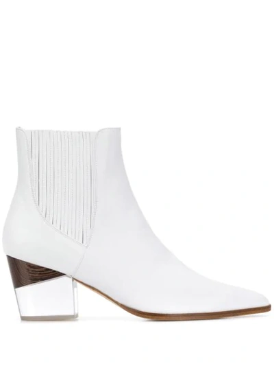 Alexandre Birman Bravo 短靴 – 白色 In White