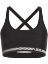 ADAM SELMAN SPORT CRISS-CROSS BACK SPORTS BRA