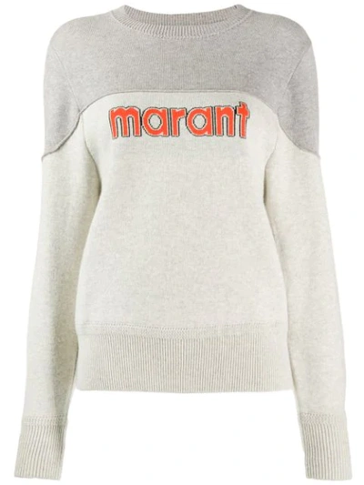 Isabel Marant Étoile Kedy Sweatshirt In Grey