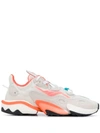Adidas Originals Adidas Torsion X White/solar Red Sneakers In White
