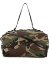 SAINT LAURENT CAMOUFLAGE PRINT HOLDALL