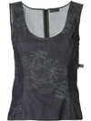 ANTEPRIMA FIORE GLORIOSA waistcoat TOP