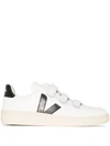Veja Women Recife Chromefree Leather Sneakers In White Black
