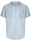 Osklen Short Sleeved Shirt In Blue