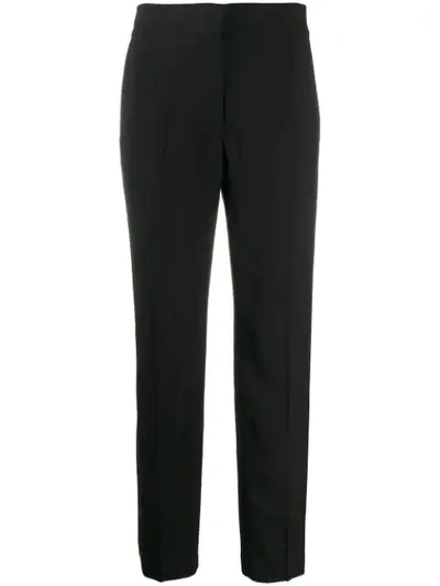 Msgm High Waist Tailored Trousers In Black