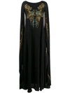 ETRO EMBROIDERED CAPE DRESS