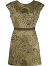 ETRO EMBROIDERED PAISLEY DRESS