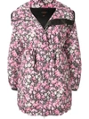 GIAMBATTISTA VALLI FLORAL PRINT HOODED PARKA