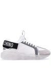 MOSCHINO LOGO PATCH CHUNKY SNEAKERS