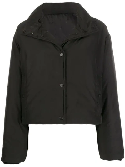 Artica Arbox Cropped Puffer Jacket In Black 999
