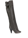 ISABEL MARANT LACINE OVER-THE-KNEE HEELED BOOTS