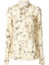 CAMILLA AND MARC CASPIAN PRINT LONGSLEEVED SHIRT