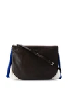 JIL SANDER THREE COMPARTMENT CROSSBODY BAG