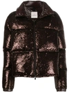 MONCLER SEQUINNED PUFFER JACKET