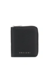 ORCIANI TEXTURED COMPACT WALLET
