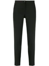 LÉDITION SLIM FIT CROPPED TROUSERS