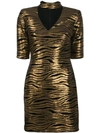 ALICE AND OLIVIA INKA LEOPARD PRINT DRESS