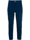 CHLOÉ HIGHT RISE CROPPED JEANS