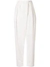 LEMAIRE HIGH-RISE PLEATED TROUSERS