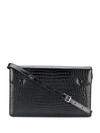 MAISON MARGIELA CROCODILE EFFECT SHOULDER BAG