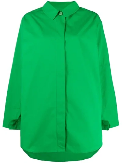 Jacquemus La Chemise Loya Shirt In Green