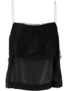 DION LEE SLEEVELESS LACE TOP