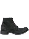 A DICIANNOVEVENTITRE LACE-UP ANKLE BOOTS