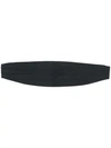 P.a.r.o.s.h Pleated-band Belt In Black
