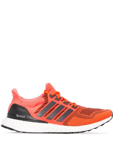 Adidas Originals Adidas X Ub1 Ultraboost Solar Orange Sneakers In Red