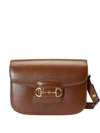 Gucci 1955 Horsebit Shoulder Bag In Brown
