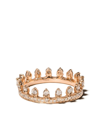 ANNOUSHKA 18KT ROSE GOLD CROWN DIAMOND RING