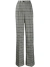 DOLCE & GABBANA PRINCE OF WALES CHECK TROUSERS