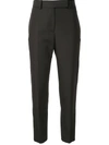 HAIDER ACKERMANN HIGH RISE SLIM FIT TROUSERS