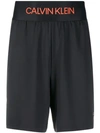 CALVIN KLEIN LOGO WAISTBAND TRACK SHORTS