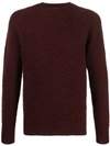 Howlin' Birth Of The Cool Brushed Jumper In Red