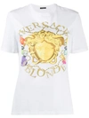 VERSACE PERFUME MEDUSA PRINT T-SHIRT