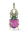 ANNOUSHKA 18KT ROSE GOLD MYTHOLOGY BEETLE NECKLACE