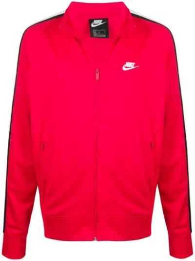 Nike N98 Sports Jacket In Red