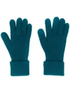 N•PEAL RIBBED GLOVES