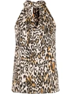 MILLY LEOPARD PRINT TOP