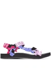 Arizona Love Bandana-straps Flat Sandals In Pink