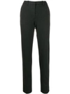 THEORY HOUNDSTOOTH TAPERED TROUSERS