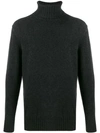 N•PEAL CHUNKY ROLL-NECK JUMPER