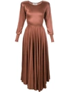 LEMAIRE FLARED MAXI DRESS